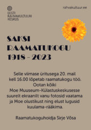 Saksi Raamatukogu 1918-2023