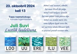 Lustliku luulelõuna plakat.