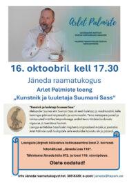 Arlet Palmiste loeng „Kunstnik ja luuletaja Suumani Sass“