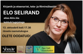 Elo Selirand Jäneda raamatukogus.